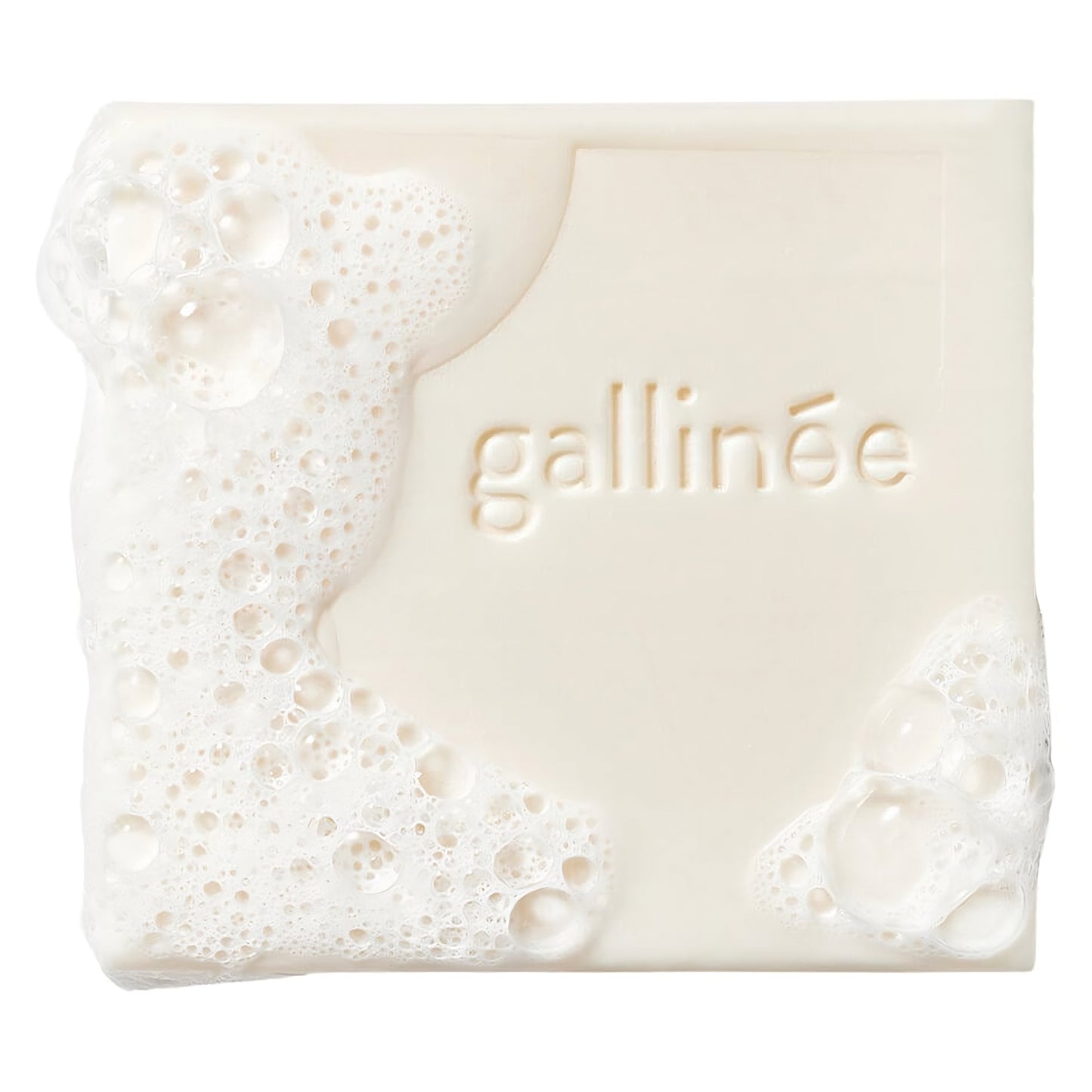 Gallinee Gallinee, Microbiome Skincare, Präbiotika und Postbiotika, Beruhigend, Reinigungsriegel, Für Gesicht & Körper, 100 g
