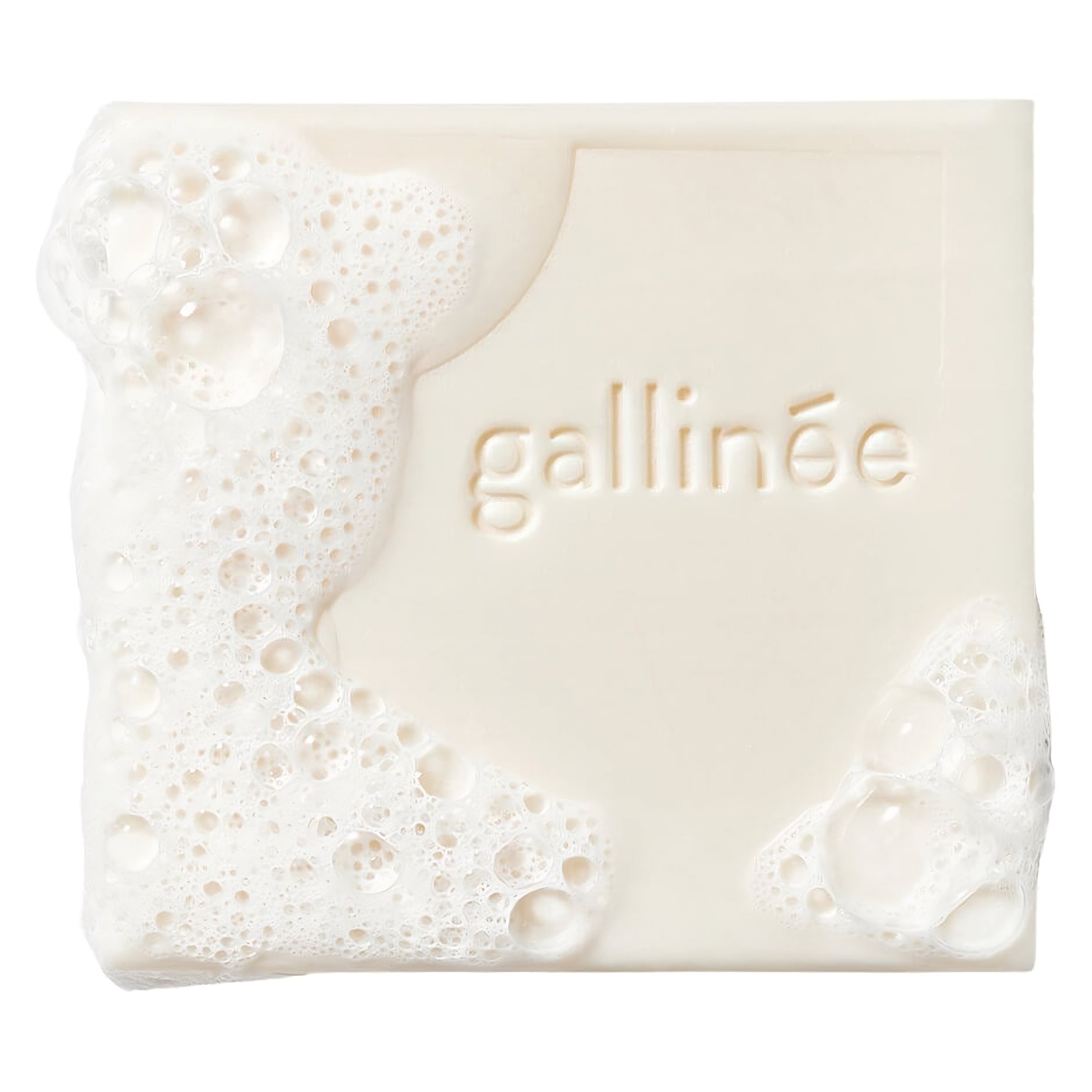 Gallinee Gallinee, Microbiome Skincare, Präbiotika und Postbiotika, Beruhigend, Reinigungsriegel, Für Gesicht & Körper, 100 g