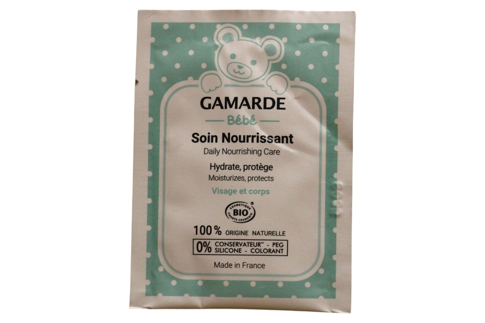 Gamarde Gamarde, Baby, Hydratisierend, Körpercreme, Für Gesicht & Körper, 3 ml *Muster Sample