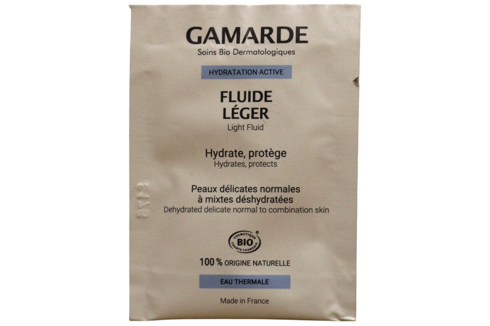 Gamarde Gamarde, Gamarde, Bio, Hydratisiert, Flüssigkeit, Für das Gesicht, 3 ml *Muster Sample