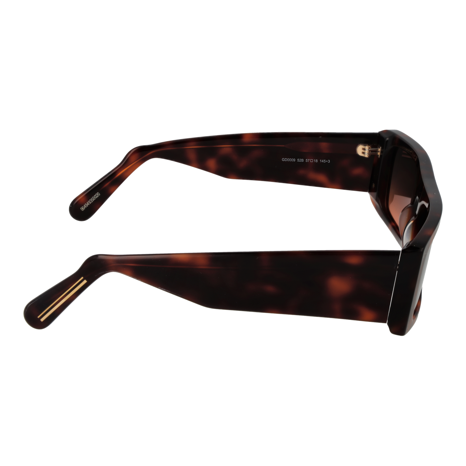 GCDS SUNGLASSES GD0009 5752B Sonnenbrille ansicht-2