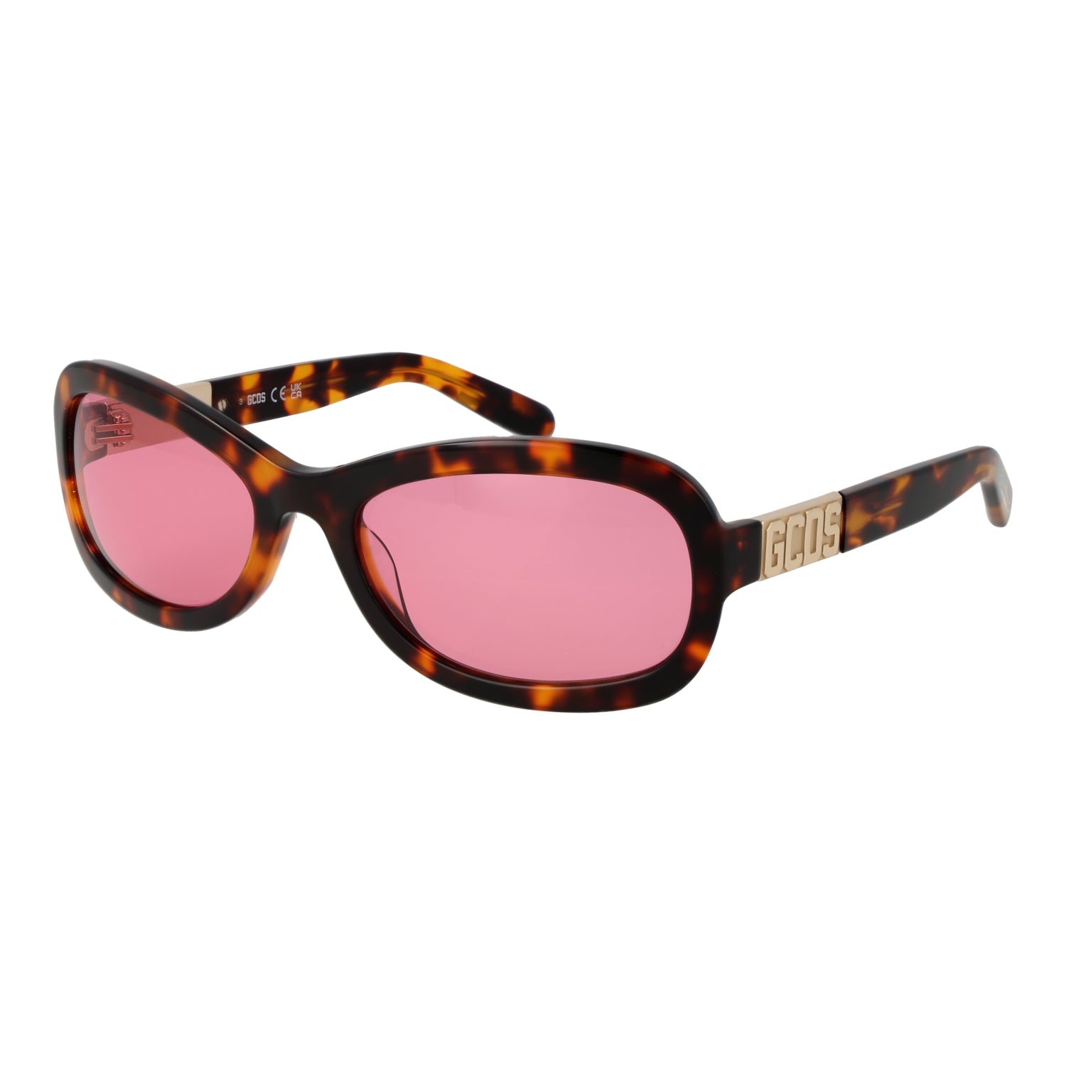 GCDS SUNGLASSES GD0038 5852S Sonnenbrille ansicht-3