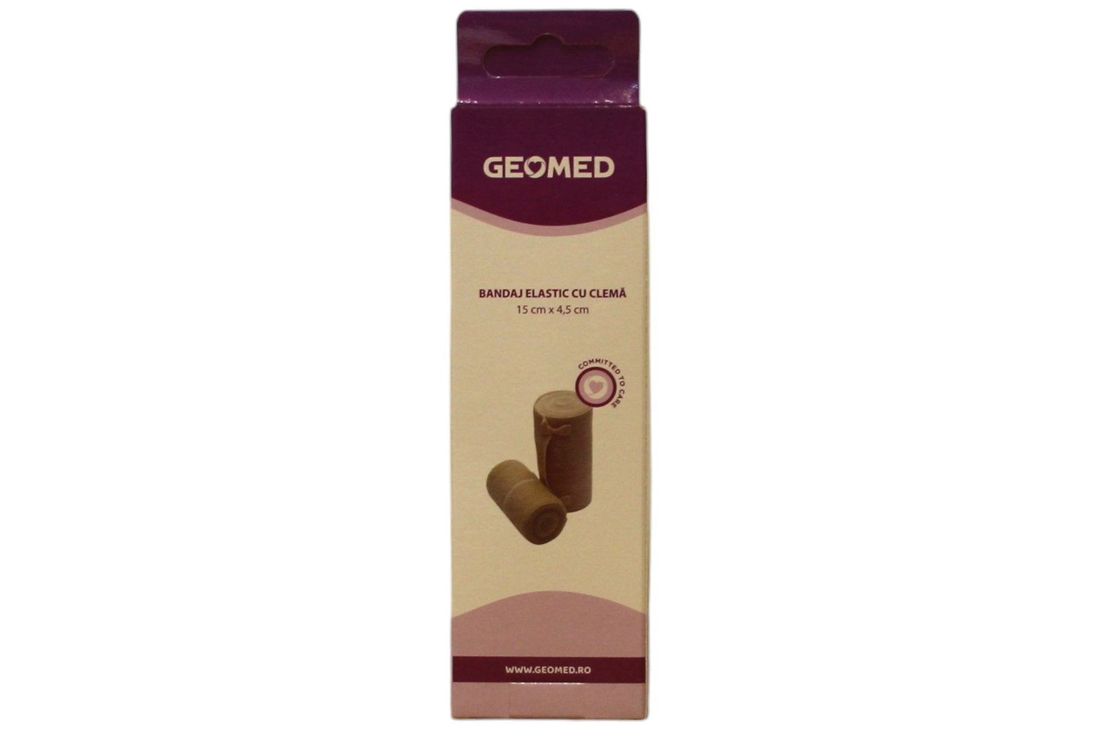 Geomed Geomed, Geomed, Elastische Verbände, With Clips, 15 cm x 4.5 m Regular
