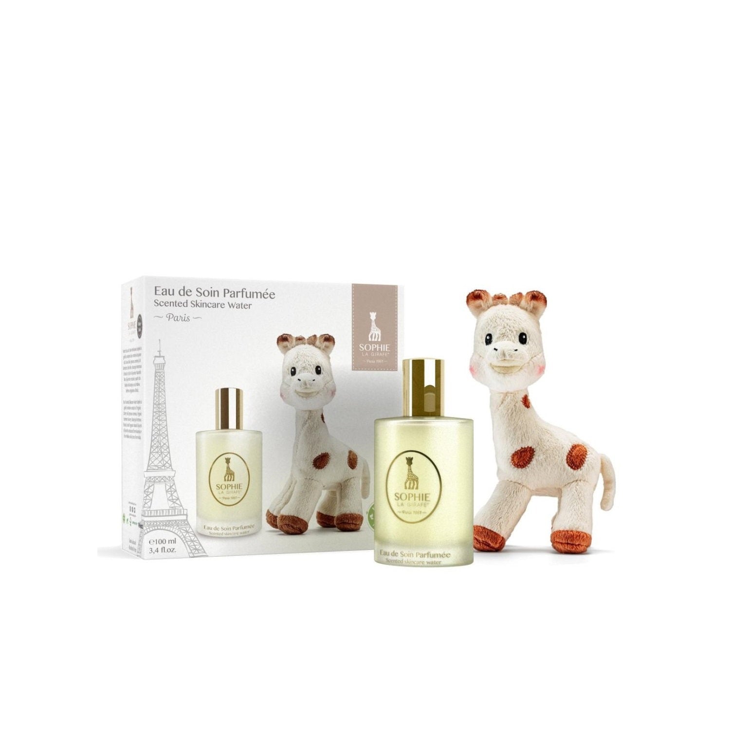 Sophie la Girafe Parfümset Gift Box Set Sophie la Girafe: Paris, Eau De Parfum, For Girls, 100 ml + Sophie La Girafe Collecti