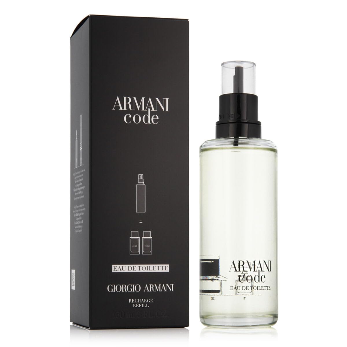 Giorgio Armani Giorgio Armani, Code Le Parfum, Parfüm, Für Männer, Nachfüllen, 150 ml Regular