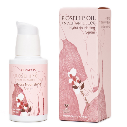 Glamfox Glamfox, Rosehip Oil, Nährend, Täglich, Serum, Für das Gesicht, 50 ml Regular