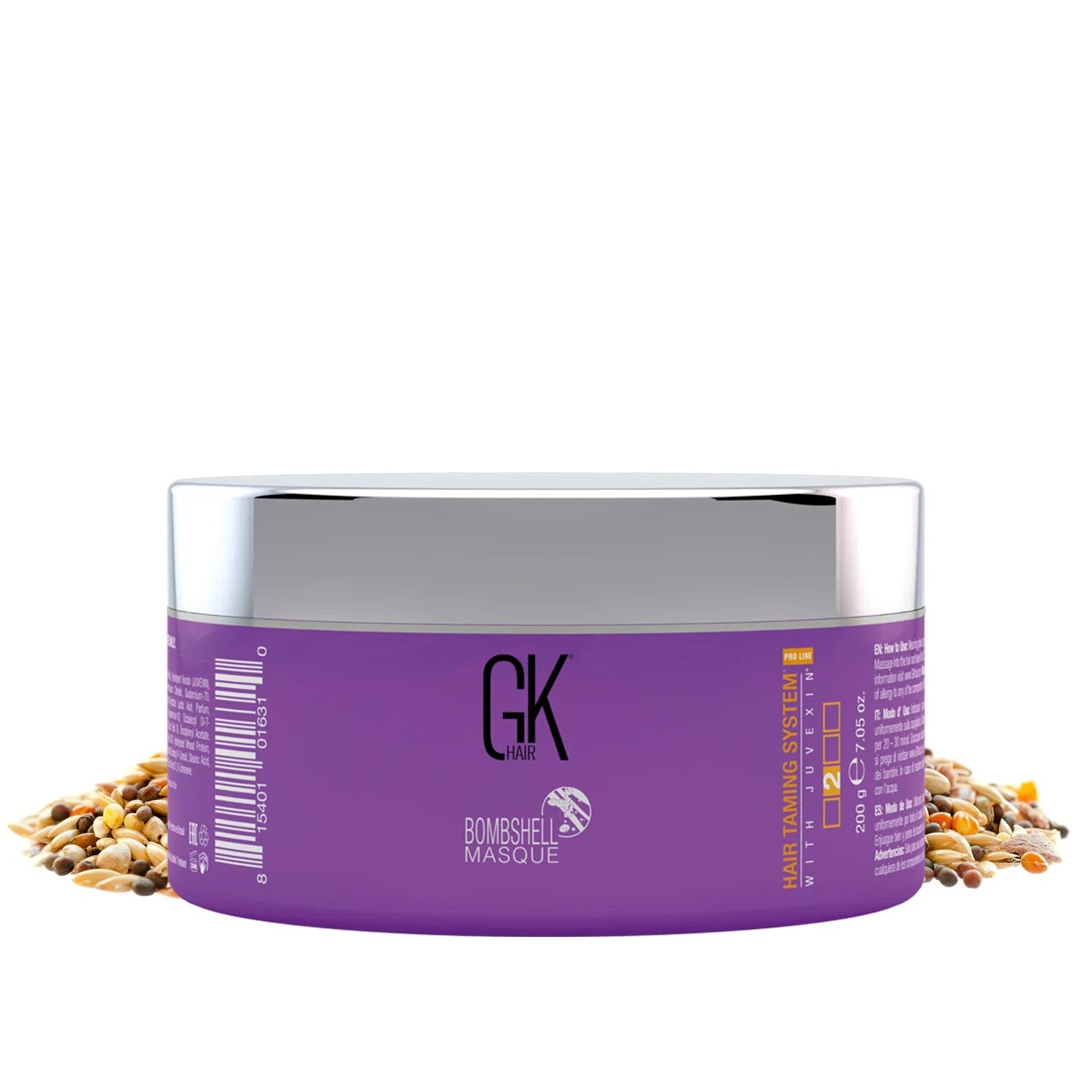 Global Keratin Global Keratin, Bombshell, Haarfarben-Creme-Maske, Färbung, Ultra Blonde, 200 g Regular