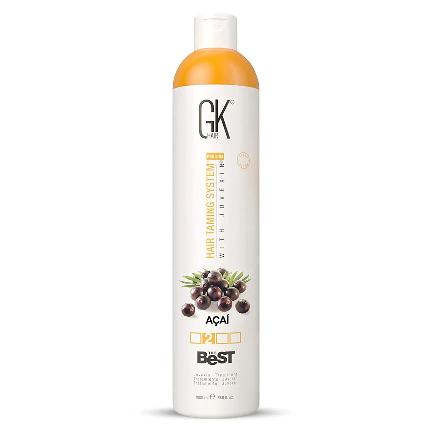 Global Keratin The Best Acai Haarcreme 1000 ml – Glättende Pflege für geschmeidiges Haar