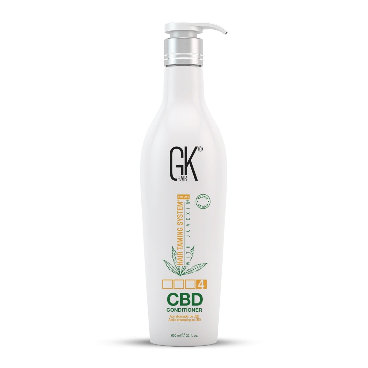 Global Keratin Global Keratin, CBD Vegan, Haarspülung, Zur Reparatur, 650 ml Regular