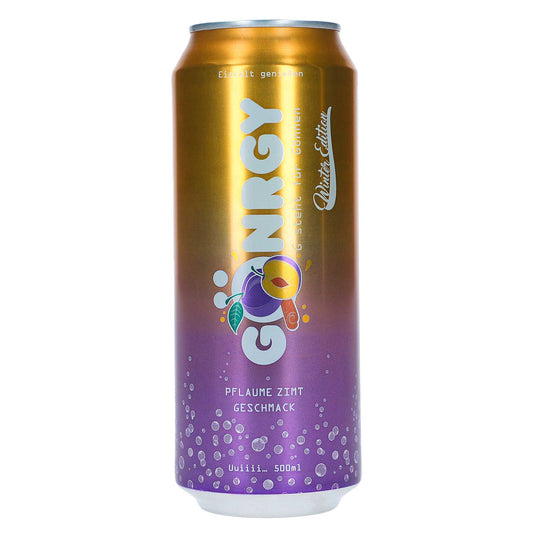 Gönrgy Energy Pflaume Zimt 500ml Zuckerfreier Energydrink