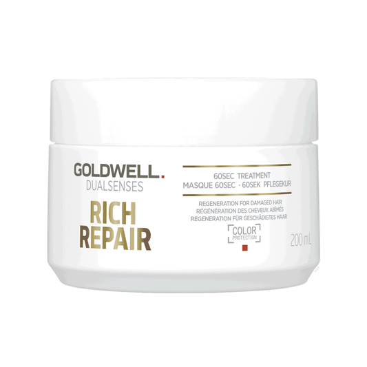 Goldwell Goldwell, Dualsenses Rich Repair, Haarbehandlungs-Crememaske, Zur Regeneration, 200 ml Regular