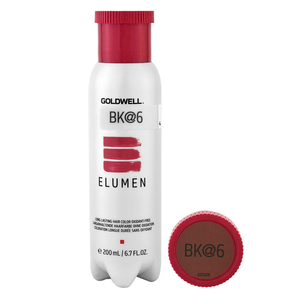 Goldwell Goldwell, Elumen, Ohne Oxidationsmittel, Semi-permanente Haarfarbe, BK@6 , 200 ml Regular
