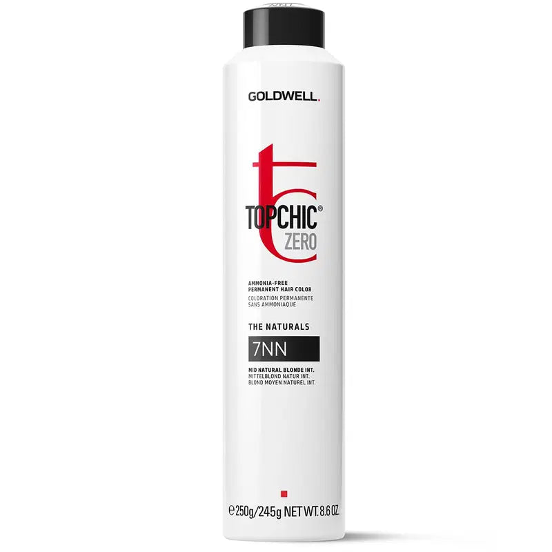 Goldwell Permanente Haarfarbe Goldwell, TopChic Zero, Permanent Hair Dye, 7NN Mid Natural Blonde Intense, 250 ml Regular