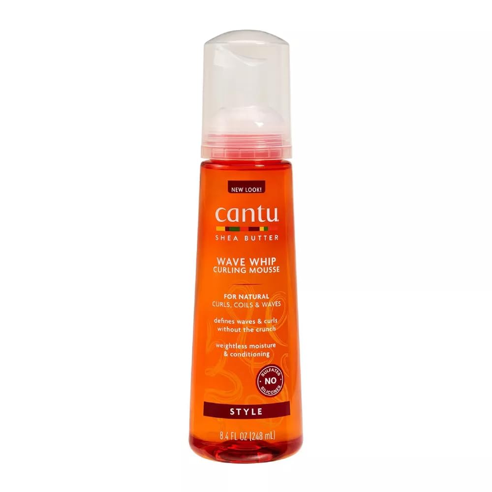 Cantu Cantu, Shea Butter, Haarstyling-Schaum, Konditionierung, 248 ml Regular