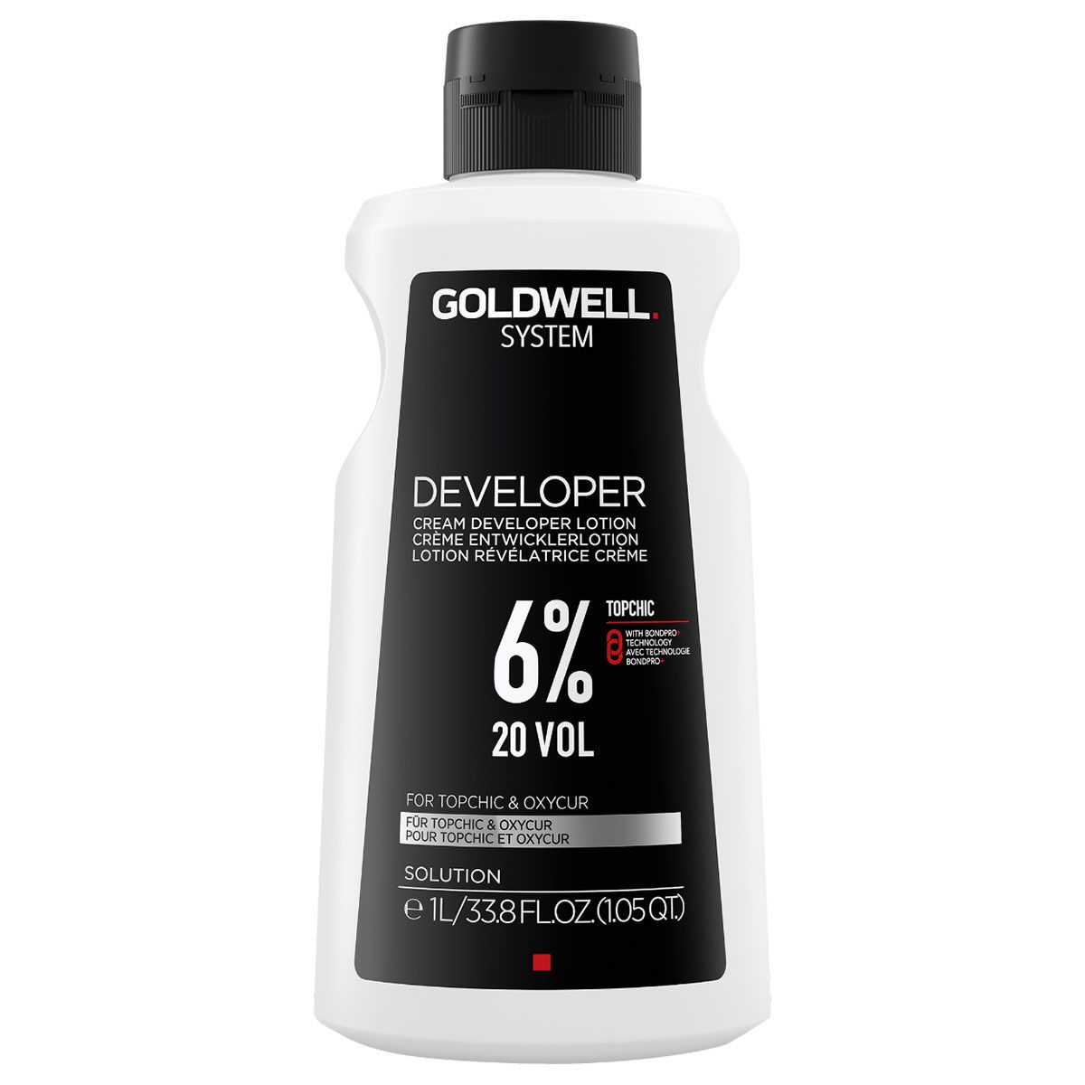 Goldwell System Haaroxidationslotion 6% (20 vol) – 1000 ml für professionelle Haarfarbe