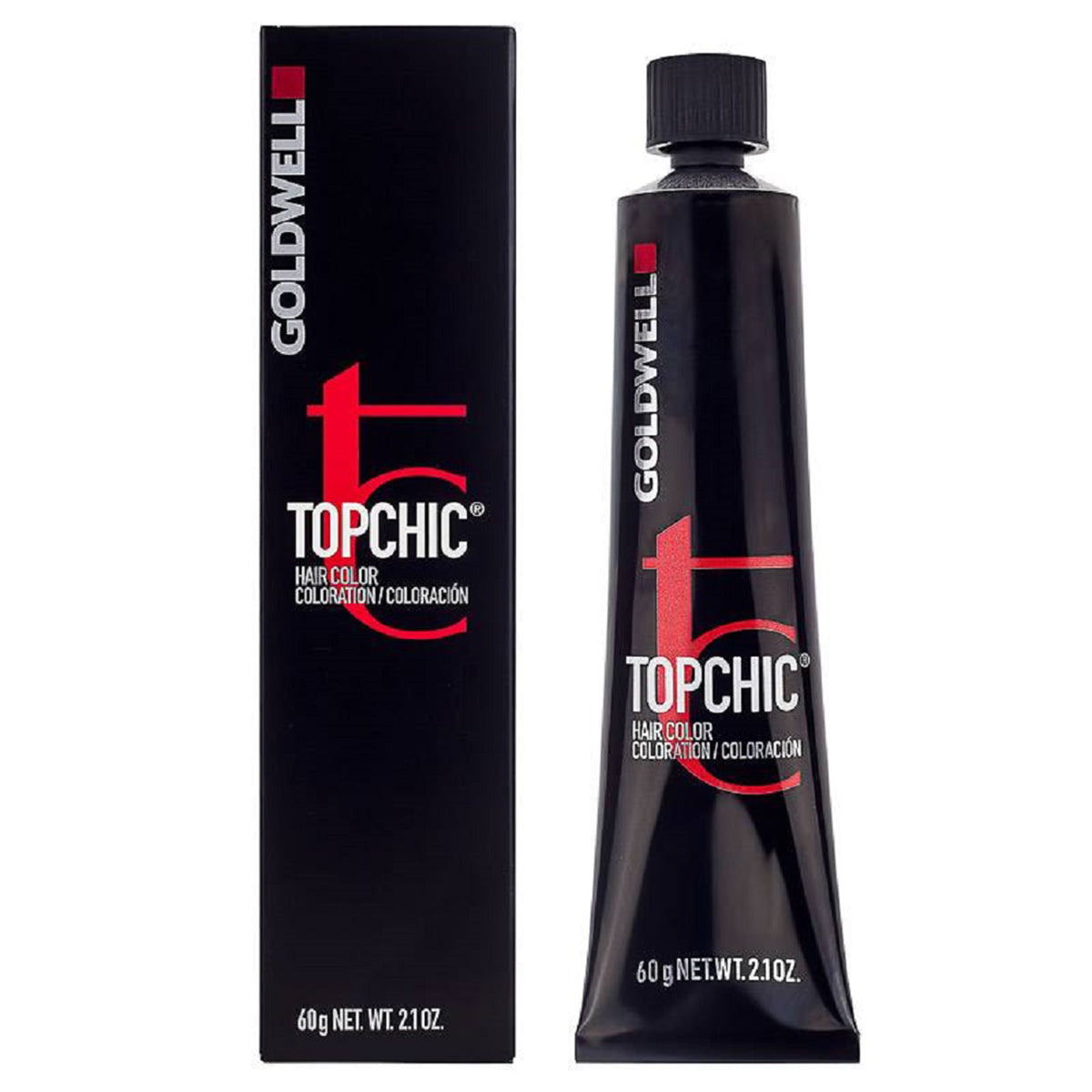 Goldwell TopChic 4BP Pearly Couture Brown Dark – Permanente Haarfarbe für strahlende Ergebnisse