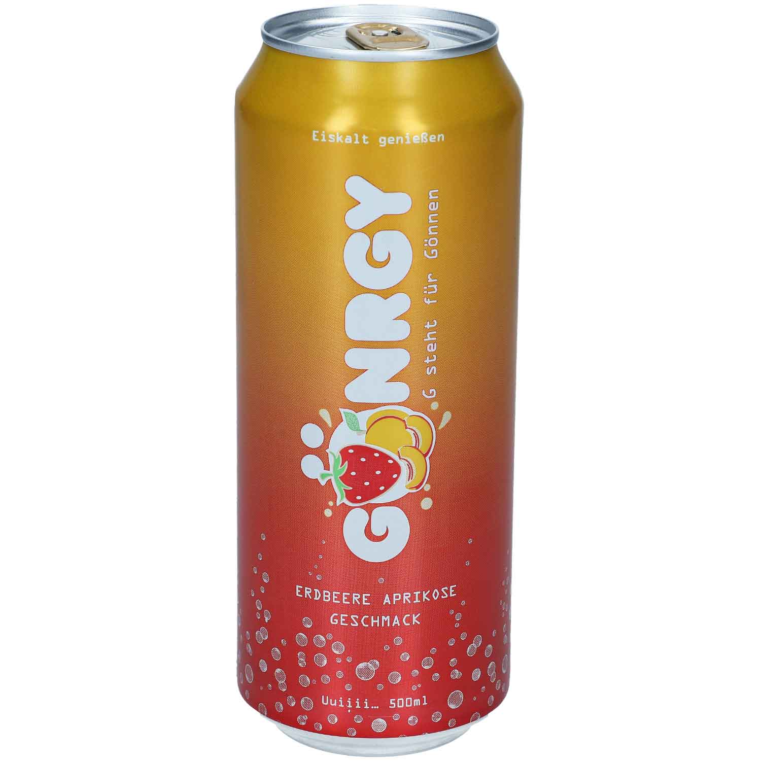 Gönrgy Energy Erdbeere Aprikose 500ml Energy-Drink - Candyshop.ch