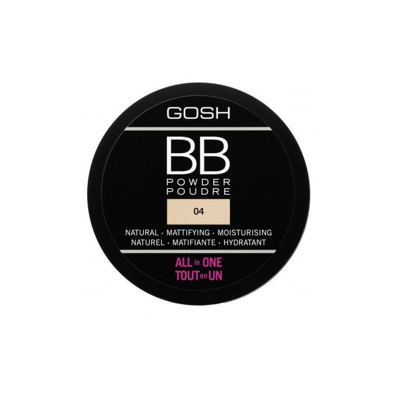 Gosh Gosh, All in One, Mattierend, BB Puder, 04, Beige, 6.5 g Regular