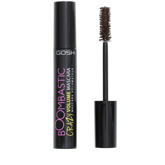 Gosh Gosh, Boombastic Crazy, Volumen, Wimperntusche, 005, Chocolate Brown, 13 ml Regular