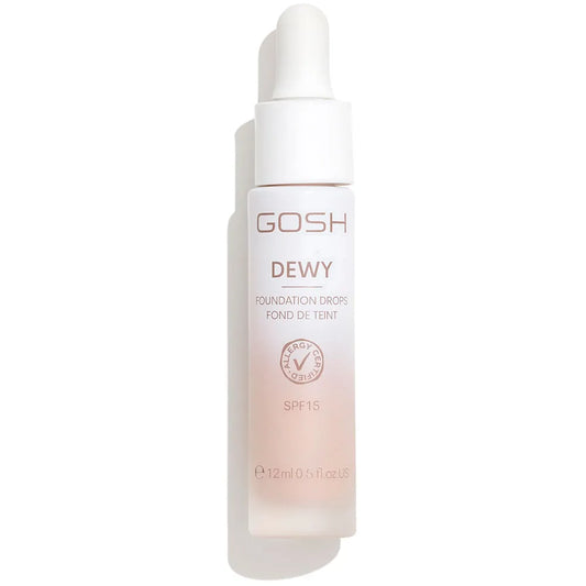 GOSH GOSH Dewy Foundation Drops SPF15 Medium 006 12 g flüssige Foundation