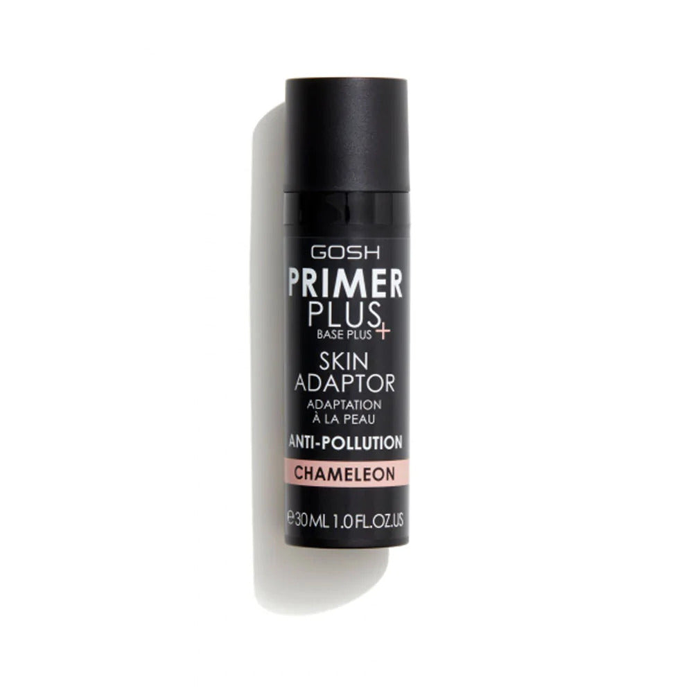 Gosh Gosh, Primer Plus Skin Adaptor, Vegan, Anti-Verschmutzung, Flüssige Grundierung, Chamäleon, 30 ml Regular