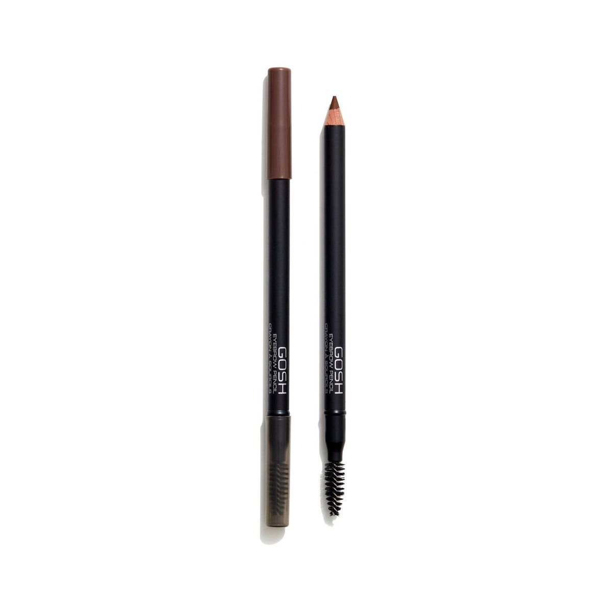 Gosh Gosh, Gosh, Beidseitig, Augenbrauencreme-Stift & Bürste 2-in-1, 4, Mahagoni, 1.2 g Regular