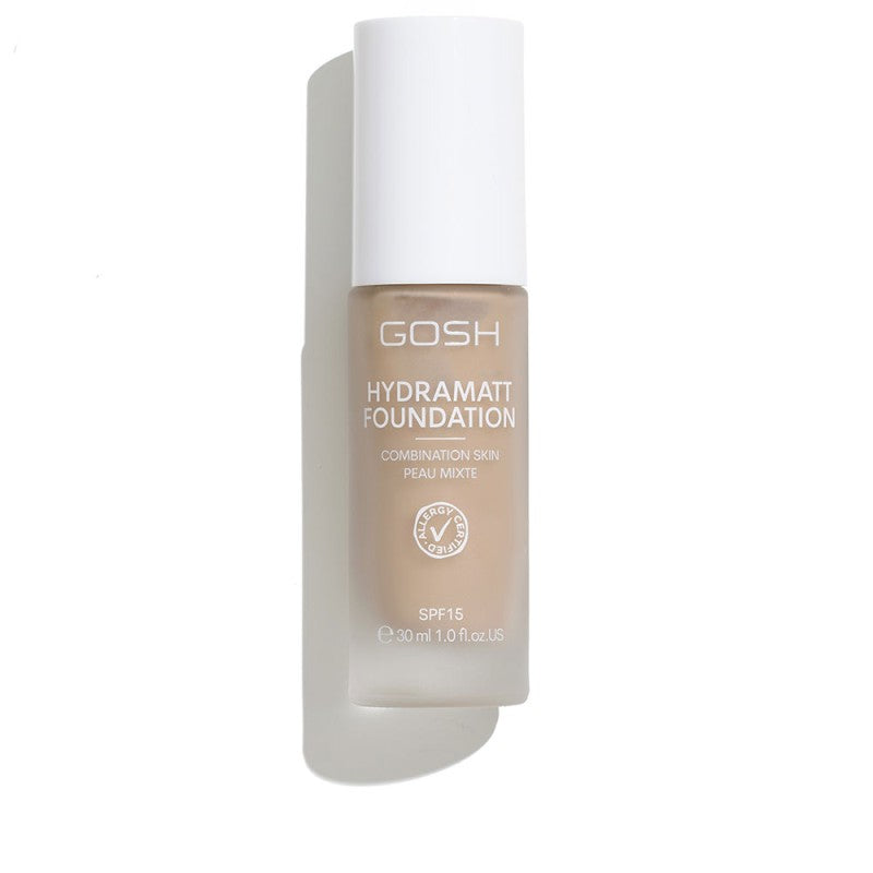 GOSH GOSH Hydramatt Make-up Base SPF 15 Medium Light 006 Rot 30 ml Kosmetik