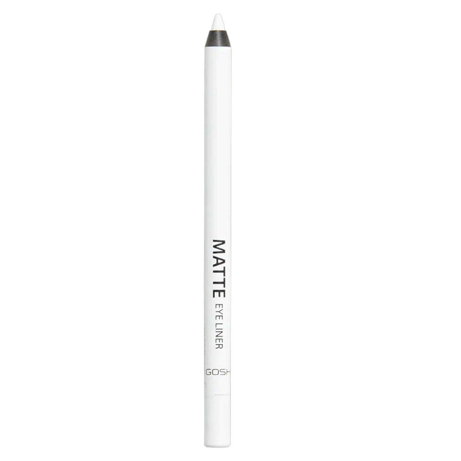 Gosh Gosh, Matte Eye Liner, Cremestift, Kohl Eyeliner, 001, Dover Weiß, 1.2 g Regular