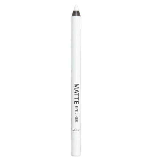 Gosh Gosh, Matte Eye Liner, Cremestift, Kohl Eyeliner, 001, Dover Weiß, 1.2 g Regular