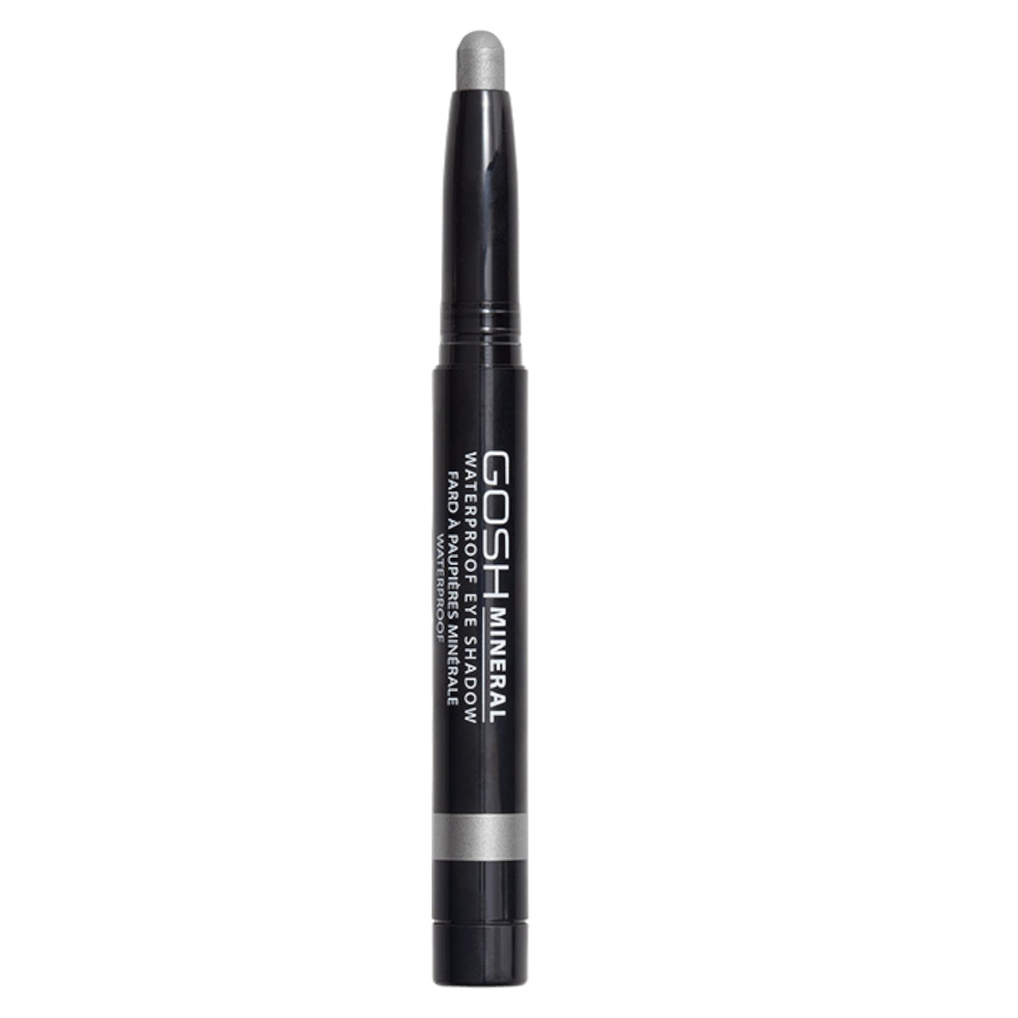 Gosh Mineral Creme-Lidschatten 006 Metallic Grey – Intensiver Glanz für Ihre Augen