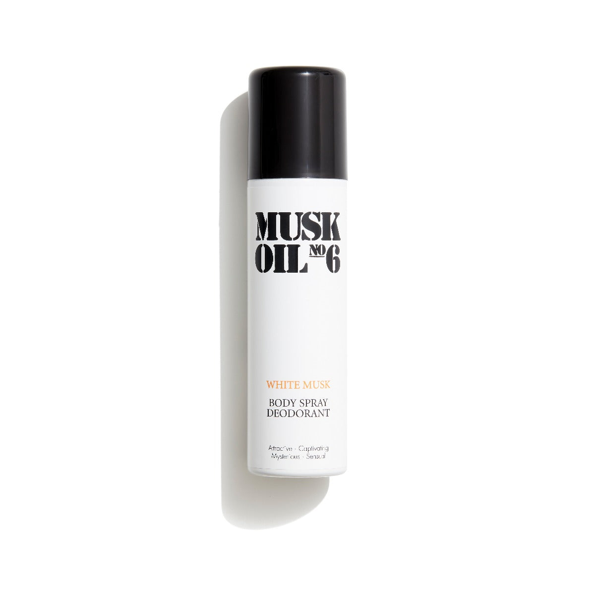 Gosh Gosh Musk Oil No. 6 Weißer Moschus Antitranspirant Deodorant Spray 150 ml für Männer