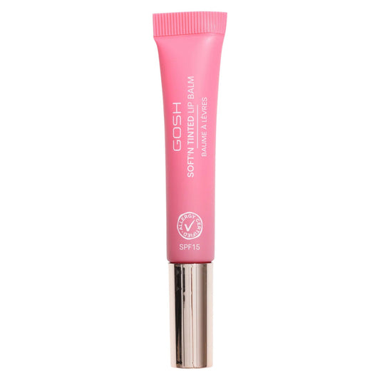 Gosh Gosh, Soft'n Tinted, Vegan, Hydrate, Lippenbalsam, 005, Rosa Rose, SPF 15, 8 ml *Tester