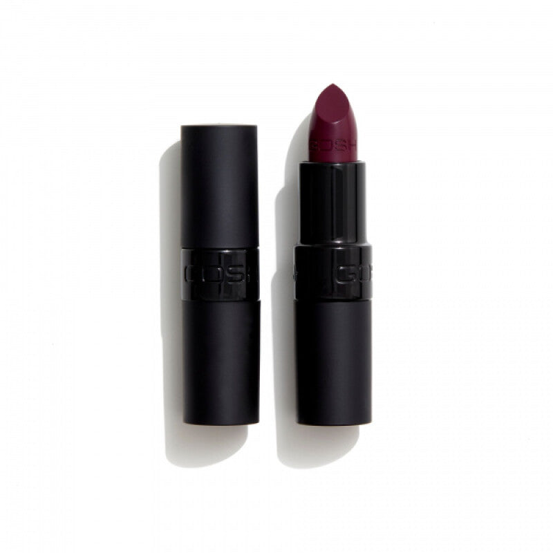 Gosh, Velvet Touch, Matt, Creme-Lippenstift, 008, Matt Plum, 4 g *Tester