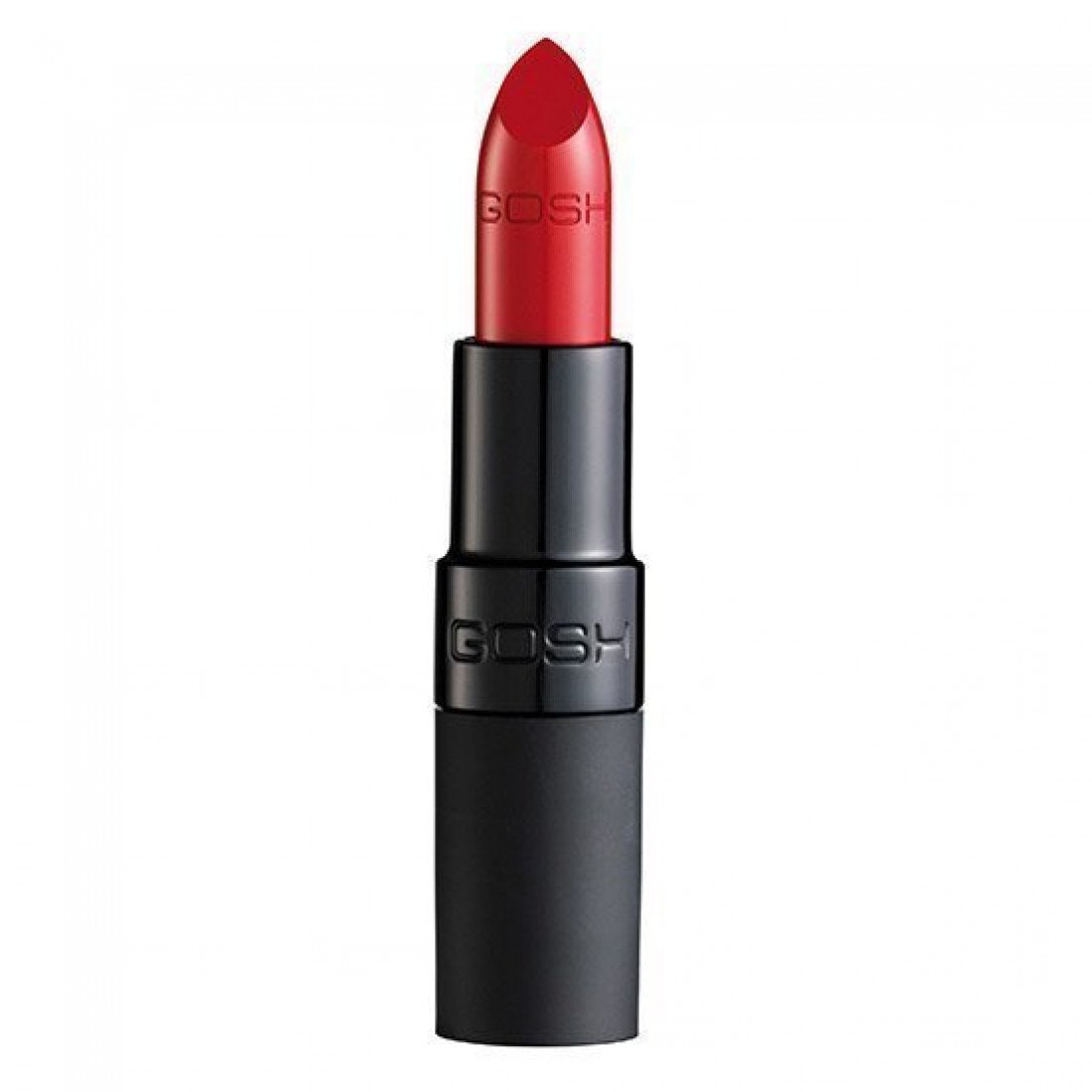 Gosh, Velvet Touch, Matt, Creme-Lippenstift, 005, Klassisch Rot, 4 g *Tester