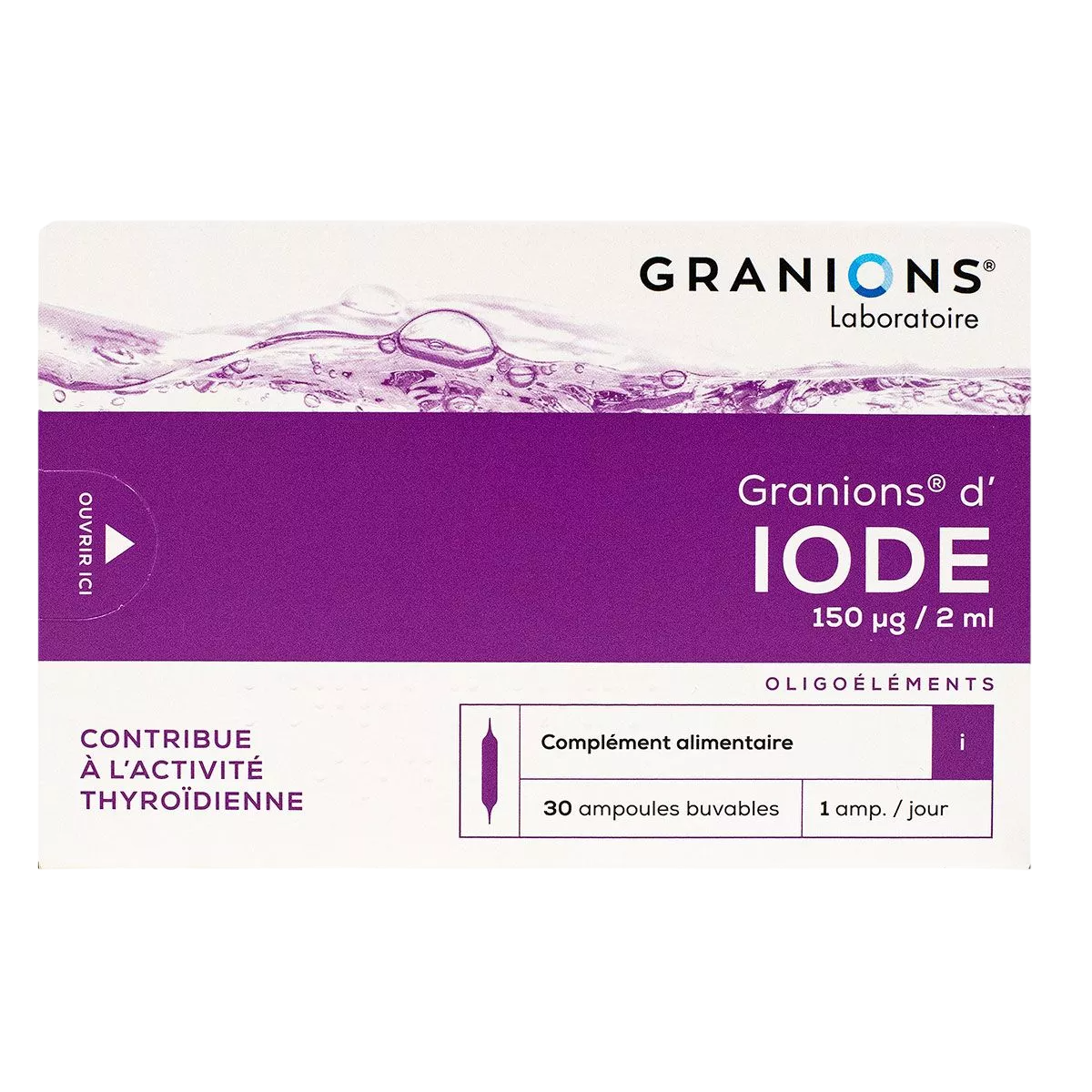 Granions Granions, Of Iodine, Supports Normal Thyroid Function, Hormone Production, Energy Metabolism & Nervous System Health