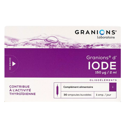 Granions Granions, Of Iodine, Supports Normal Thyroid Function, Hormone Production, Energy Metabolism & Nervous System Health