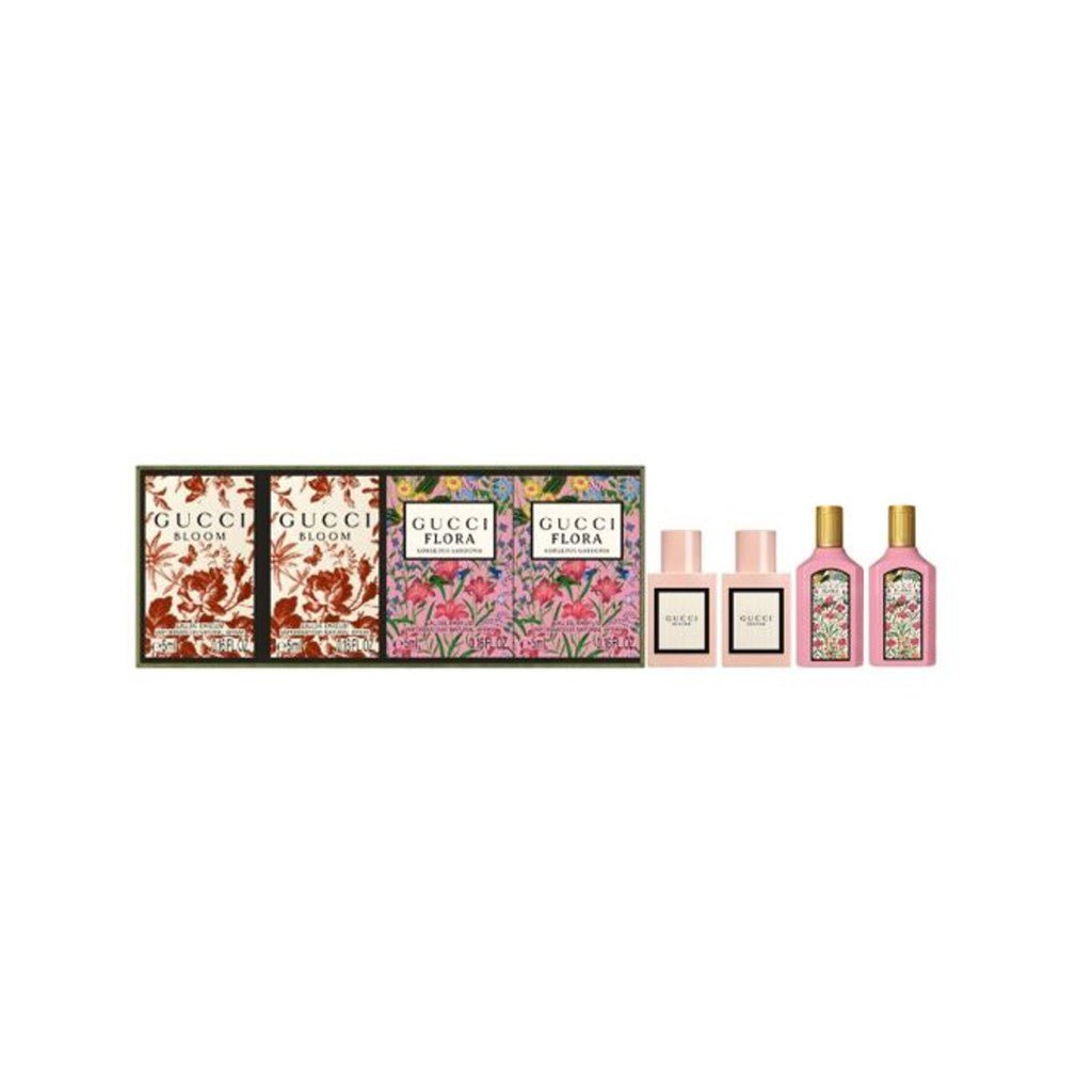 GUCCI Mini Set Flora Gorgeous Gardenia Eau de Parfum 4 x 5 ml Kosmetik