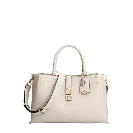 Guess Guess, Albury, Kunstleder, Textiltasche, Weiß, Für Frauen, 31,5 x 22 x 13,5 cm Regular