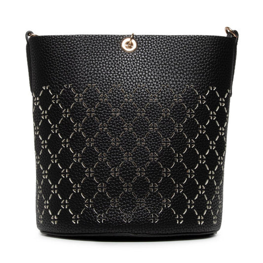 Guess Guess, Amara, Kunstleder, Textilrucksack, Schwarz, XG849301, Für Frauen, 18/21 x 20 x 14 / 14/18 x 17,5 x 6,5 cm Regula