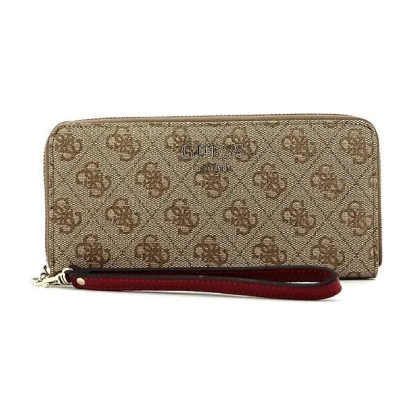 Guess Guess, Amara, Textilbrieftasche, 4G-Logo, SWSG6995460, Schwarz, Für Frauen Regular