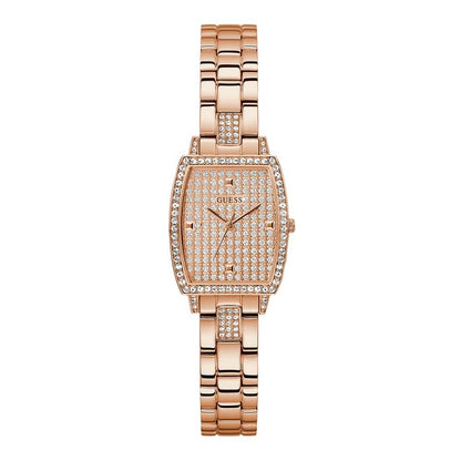 GUESS CRYSTALS GW0611L3 Only Time Armbanduhr 25 mm Gold