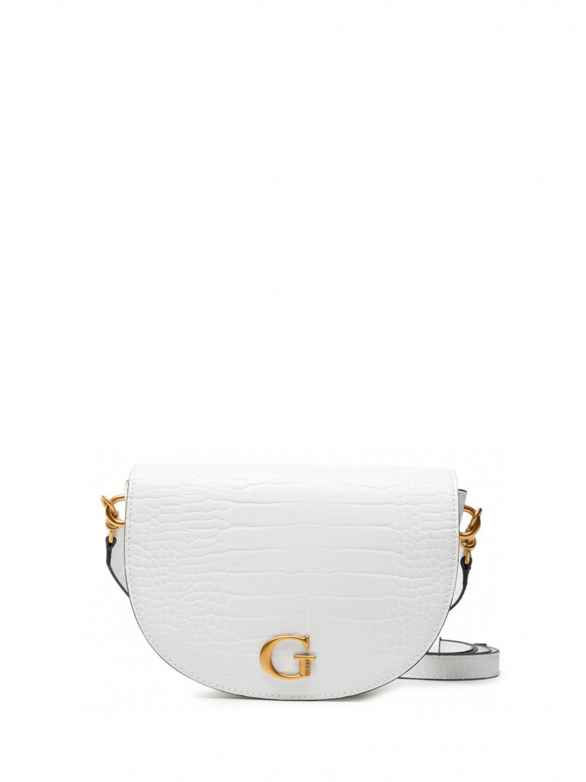 Guess Guess, Danna, Polyurethan, Textiltasche, Weiß, HWCA8420190WHI, Für Frauen, 24 x 17 x 5 cm Regular