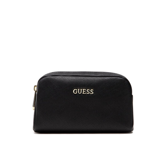 Guess Guess, Earlene, Polyester, Textiltasche, Doppelreißverschluss, Schwarz, Für Frauen, 10 x 18 x 7,5 cm Regular