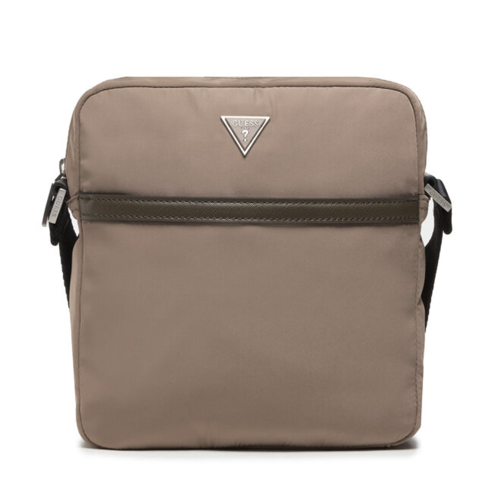 Guess Guess Nylon und Leder Textil-Umhängetasche HMCERN 21,5 x 21,5 x 6,5 cm für Frauen Mode / Taschen & Rucksäcke / Tex