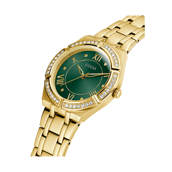 GUESS GW0033L8 Only Time Armbanduhr 36 mm Gold ansicht-3