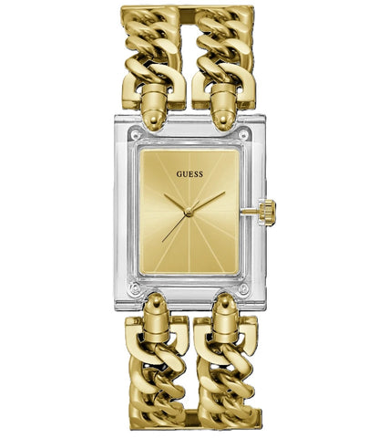GUESS GW0669L1 Only Time Armbanduhr 29 mm Gold ansicht-3