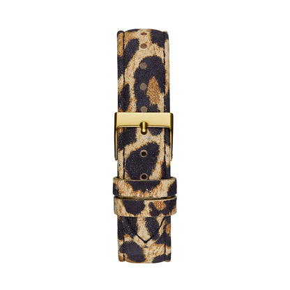 GUESS GW0745L2 Only Time Armbanduhr 34 mm Gold ansicht-3