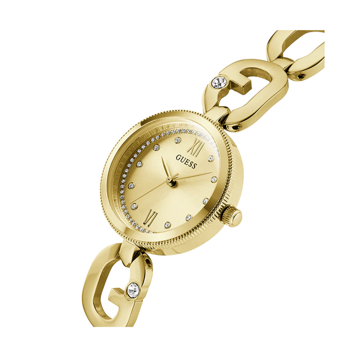 GUESS GW0759L2 Only Time Armbanduhr 30 mm Gold ansicht-2