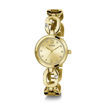 GUESS GW0759L2 Only Time Armbanduhr 30 mm Gold