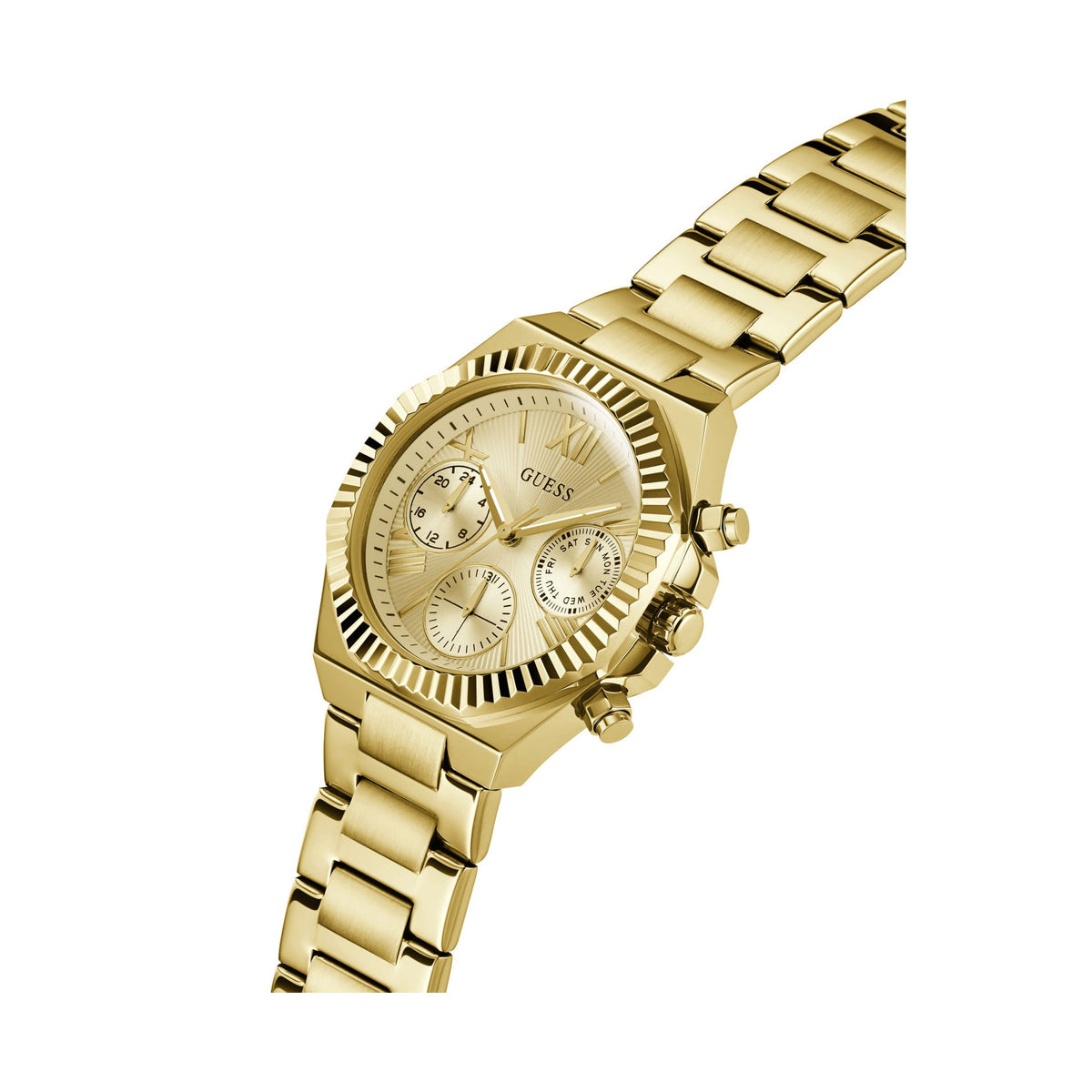 GUESS GW0769L2 Only Time Armbanduhr 38 mm Gold